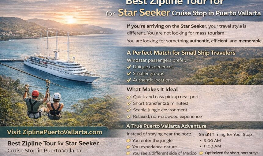 Best Zipline Tour for Star Seeker Cruise Stop in Puerto Vallarta